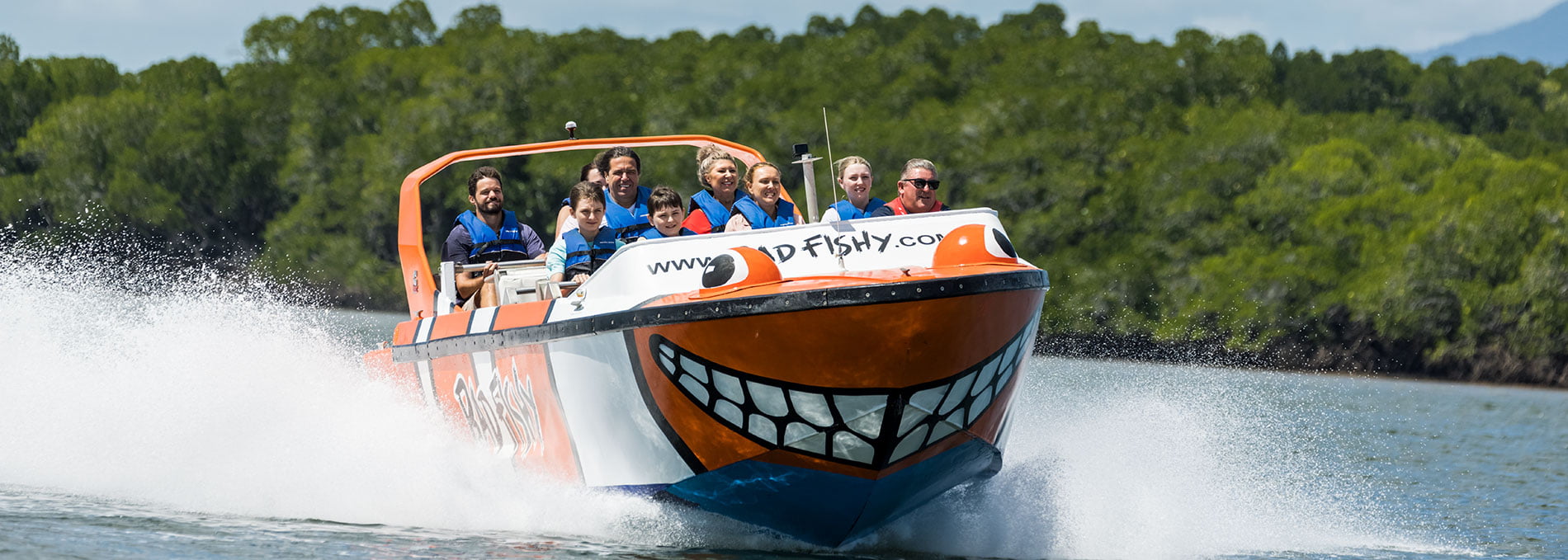 Things to do in Cairns - jet boat riding