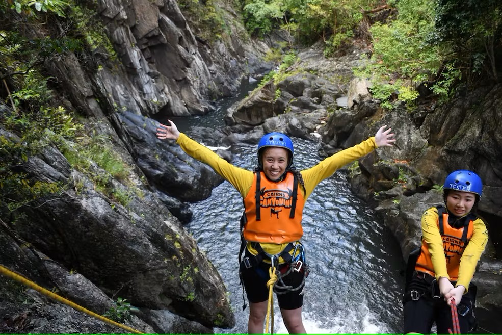 Things to do in Cairns - canyoning