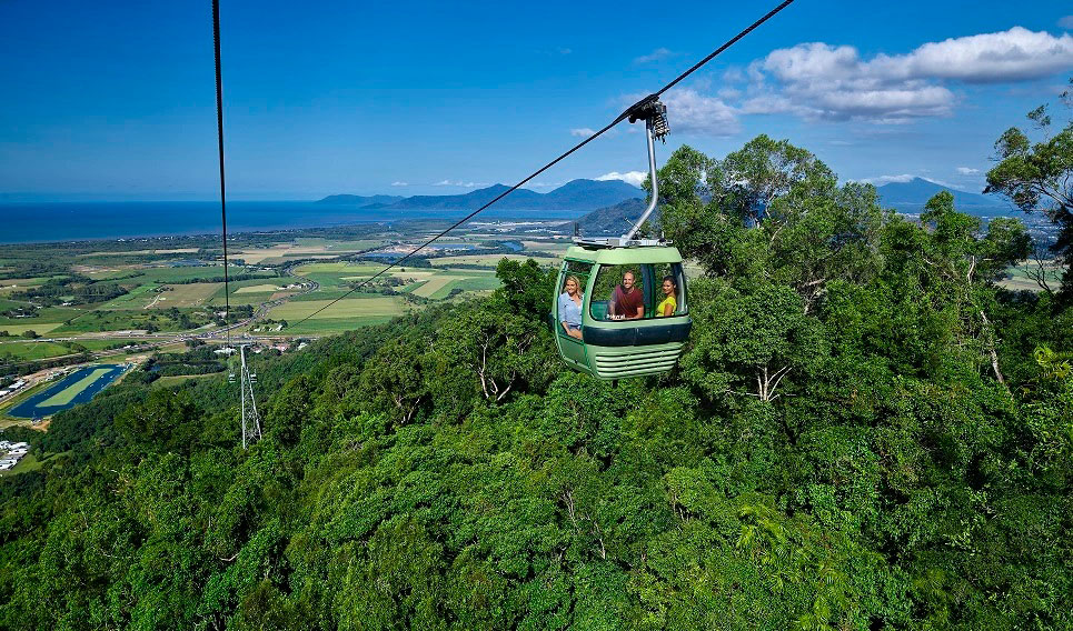 Things to do in Cairns - take the cable car to Kuranda