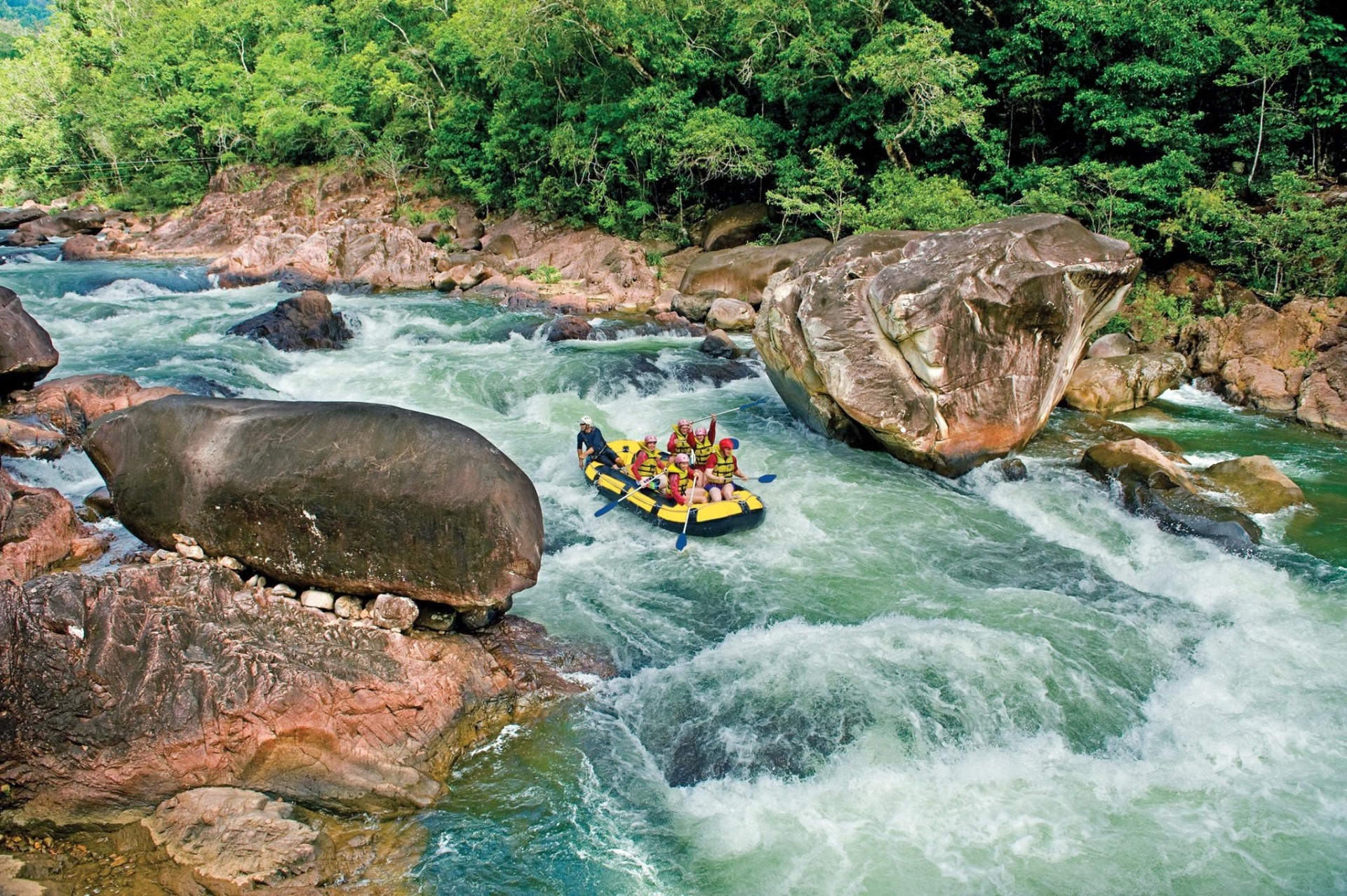 Things to do in Cairns - white water rafting