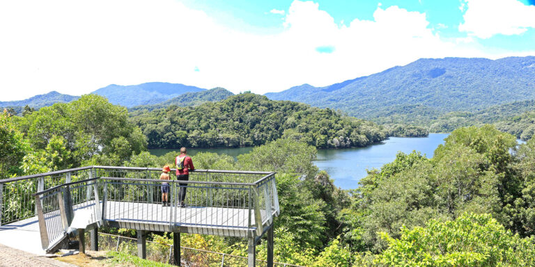 Crystal Cascades to Copperlode Dam Walk lookout