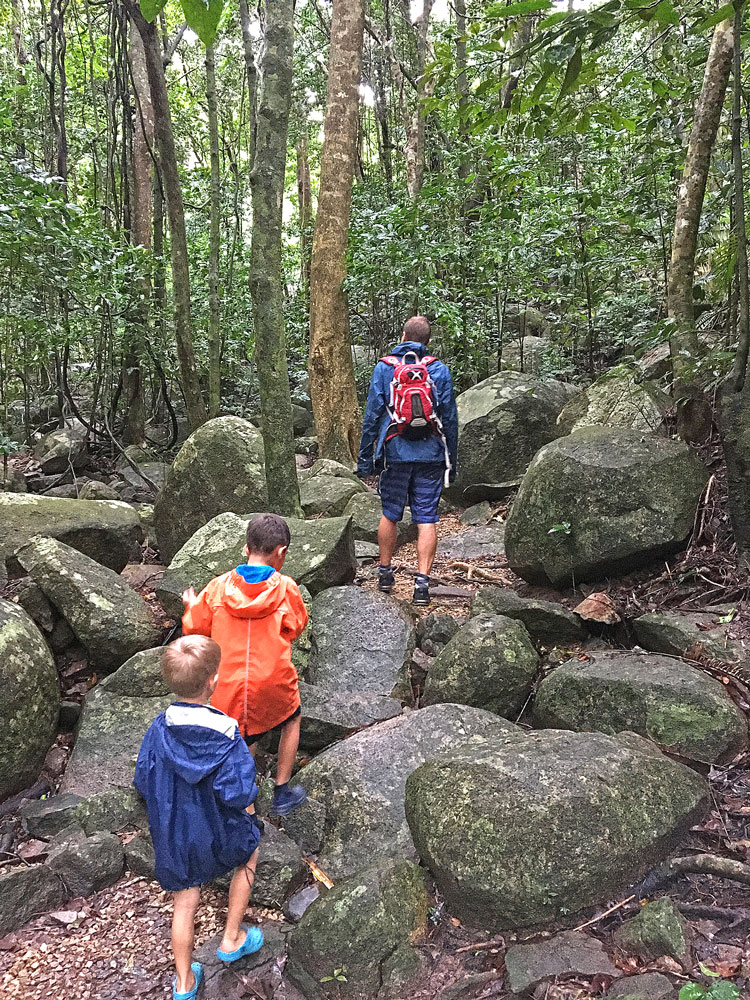 Fitzroy Island walks - Secret Garden walk